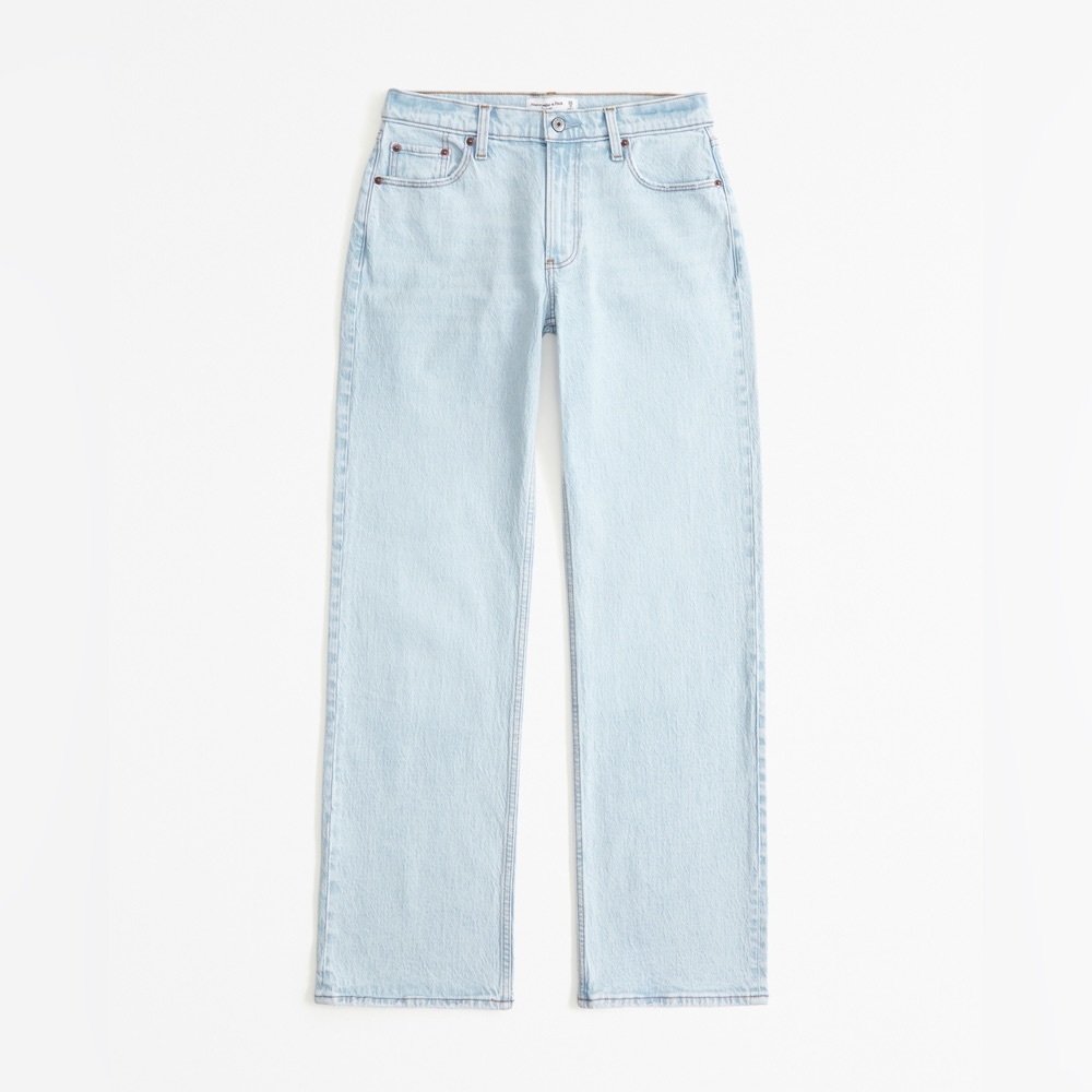 Abercrombie and Fitch Mid Rise Baggy Jean